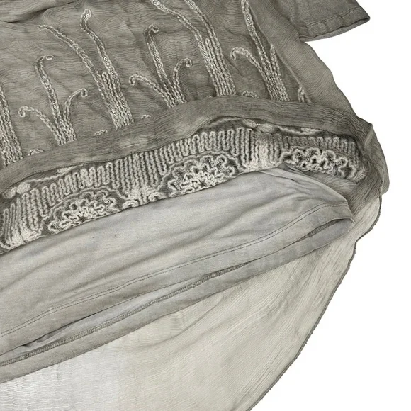 Soft Surroundings Silk Beaux Arts Tunic & Cami Large - Picture 10 of 15